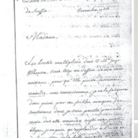 Lettre de D'Alembert à Catherine II, novembre 1764