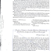 Lettre de Voltaire à D'Alembert, 25 août 1766