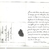 Lettre de D'Alembert à Rochefort d'Ally Jacques, 25 avril 1767