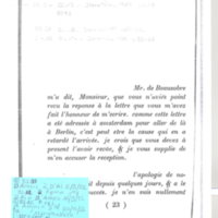 Lettre de D'Alembert à Argens, 28 octobre 1752