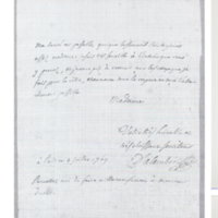 Lettre de D'Alembert à Mme Le Glaive (Pinot Duclos), 4 juillet 1769
