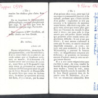 Lettre de Keith à D'Alembert, 4 février 1765