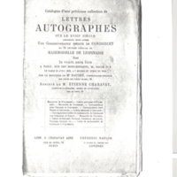 Lettre de Escherny à D'Alembert, 7 octobre 1783