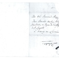 Lettre de D'Alembert à Aubry Jean Baptiste Benoît, 12 août 1774