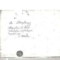 Lettre de D'Alembert à Rochefort d'Ally Jacques, 31 mai 1768