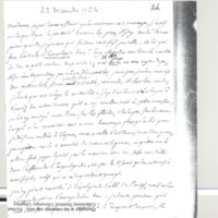 Lettre de D'Alembert à Mme Du Deffand (Vichy Chamron), 22 décembre 1752