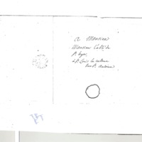 Lettre de D'Alembert à Mercier de Saint Léger, 23 mai 1775