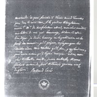 Lettre de D'Alembert à Voltaire, 18 août 1775