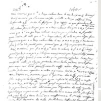 Lettre de D'Alembert à Euler Leonhard, octobre 1747