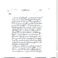 Lettre de Voltaire à D'Alembert, 18 novembre 1776