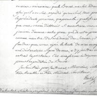 Lettre de Amelot de Chaillou à D'Alembert, 22 décembre 1782