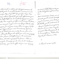 Lettre de D'Alembert à Melanderhjelm, 20 mai 1782