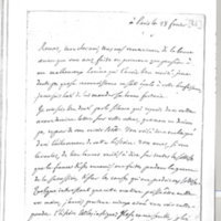 Lettre de D'Alembert à Hume David, 28 février 1766