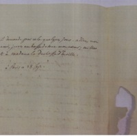 Lettre de D'Alembert à Condorcet, 28 septembre 1777