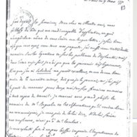 Lettre de D'Alembert à Lagrange, 9 mars 1770