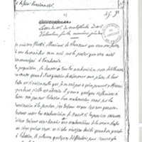 Lettre de Malesherbes à D'Alembert, décembre 1769