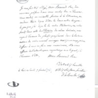 Lettre de D'Alembert à Dotteville, 18 juillet 1779