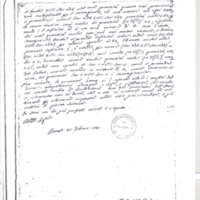 Lettre de Calandrelli à D'Alembert, 21 février 1781