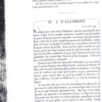 Lettre de D'Alembert à Frédéric II, 10 avril 1769