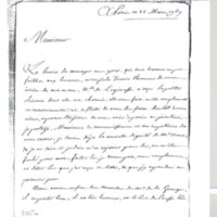 Lettre de D'Alembert à Dutens, 22 mars 1767