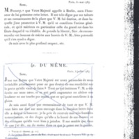 Lettre de D'Alembert à Frédéric II, 31 mai 1767