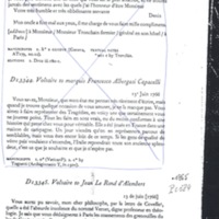 Lettre de Voltaire à D'Alembert, 13 juin 1766