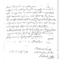 Lettre de D'Alembert à Lagrange, 27 septembre 1759