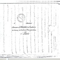 Lettre de Castillon à D'Alembert, 20 juillet 1768