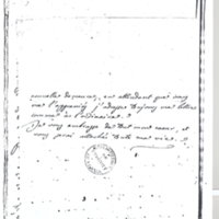 Lettre de Lagrange à D'Alembert, 1er janvier 1766