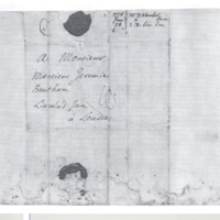 Lettre de D'Alembert à Bentham, 26 juin 1778