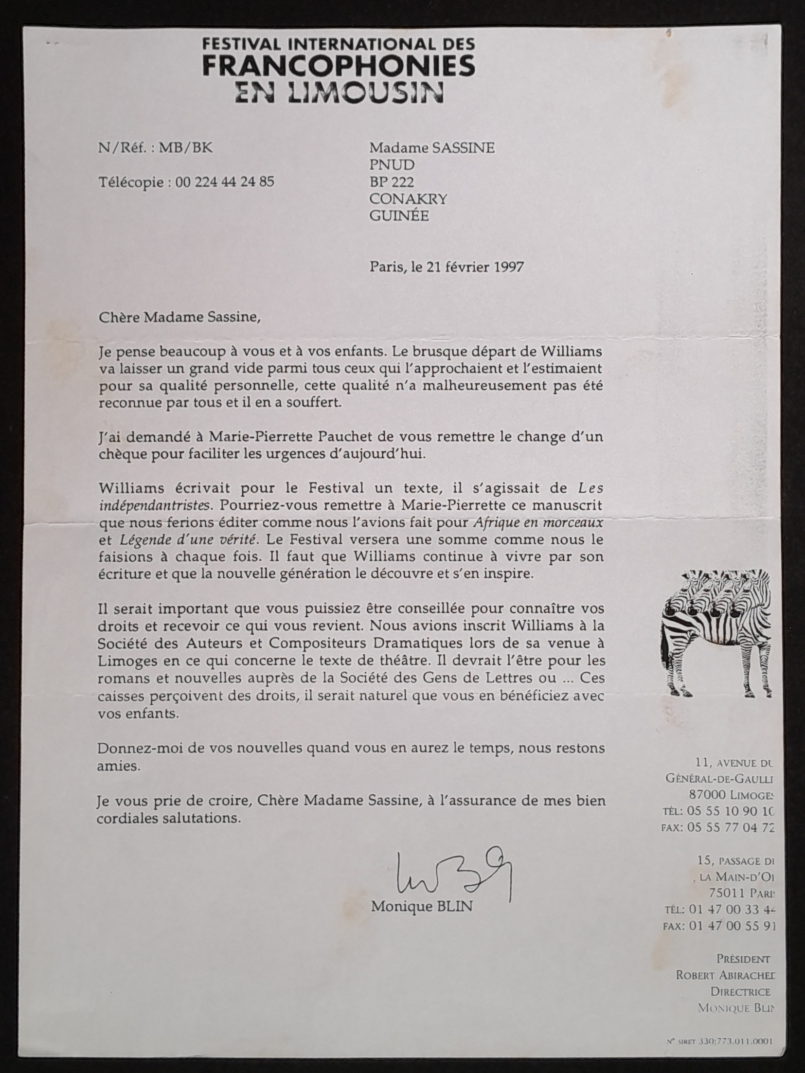 12.5. 1997_2_21-M.Blin a╠Ç Abiba Sassine.jpg