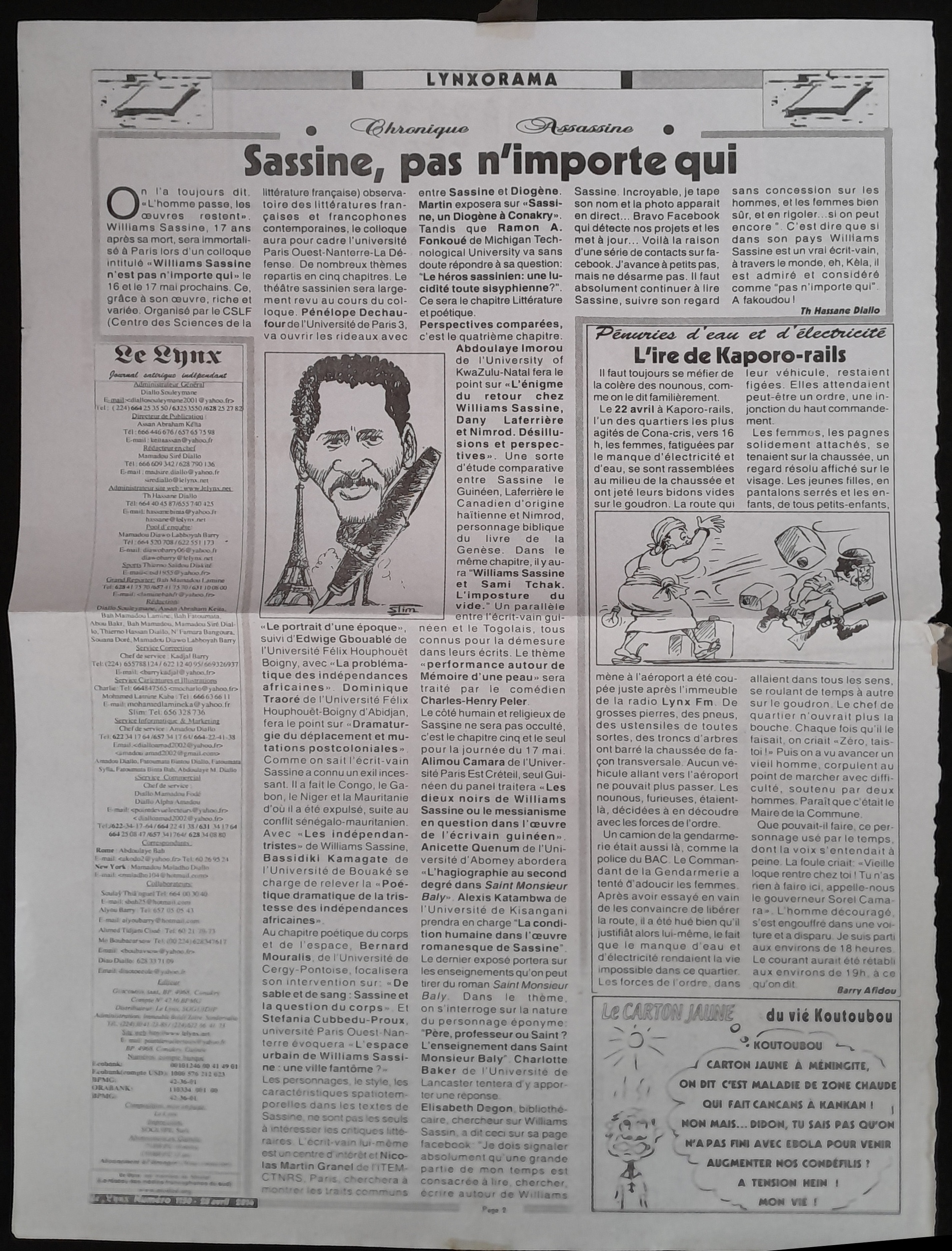 10. 2014.04.28 Chronique assassine _  Sassine, pas n'importe qui.jpg