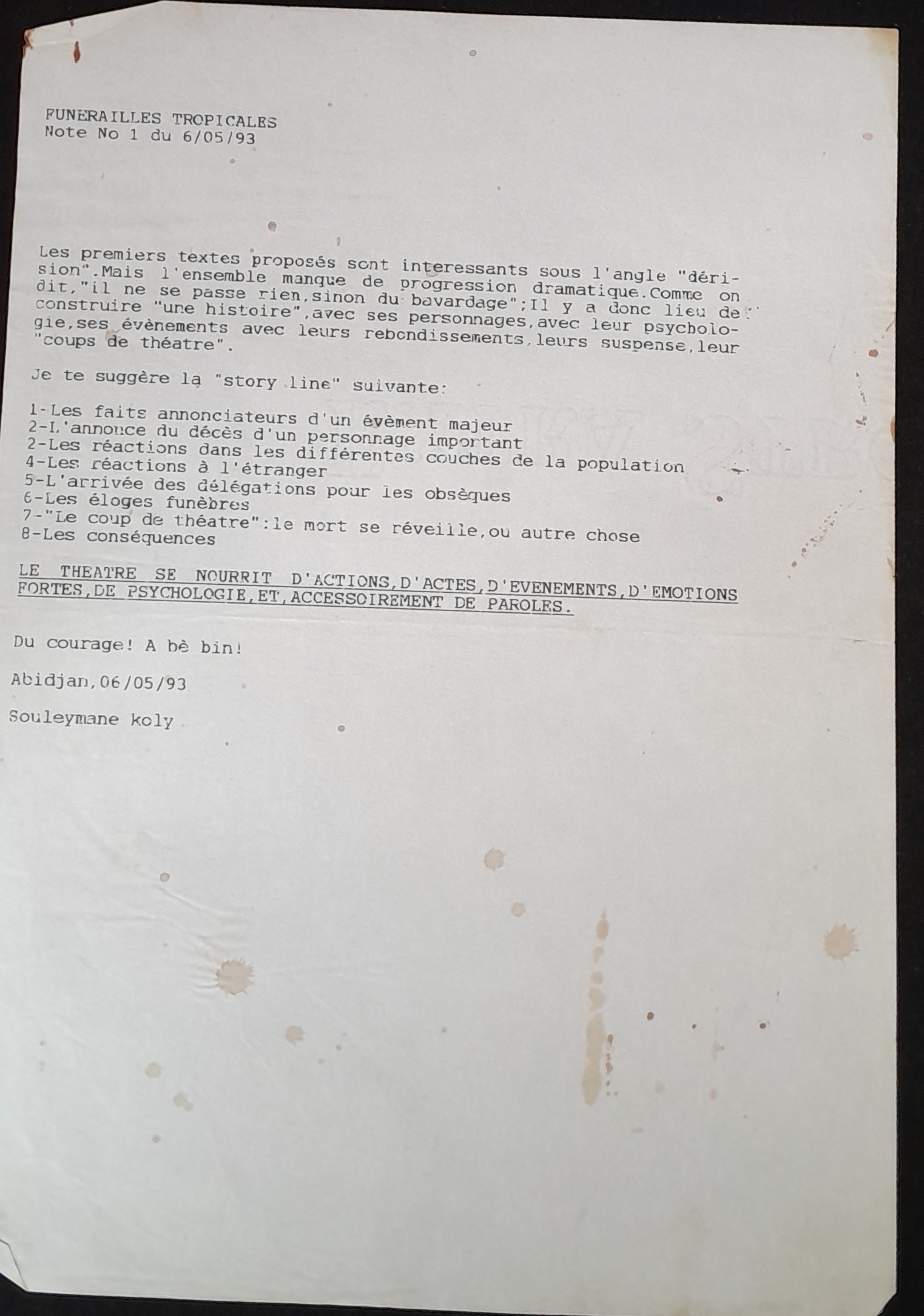 24.4 Note 1 Funérailles tropicales Note1Koly 6_5_93 .jpg