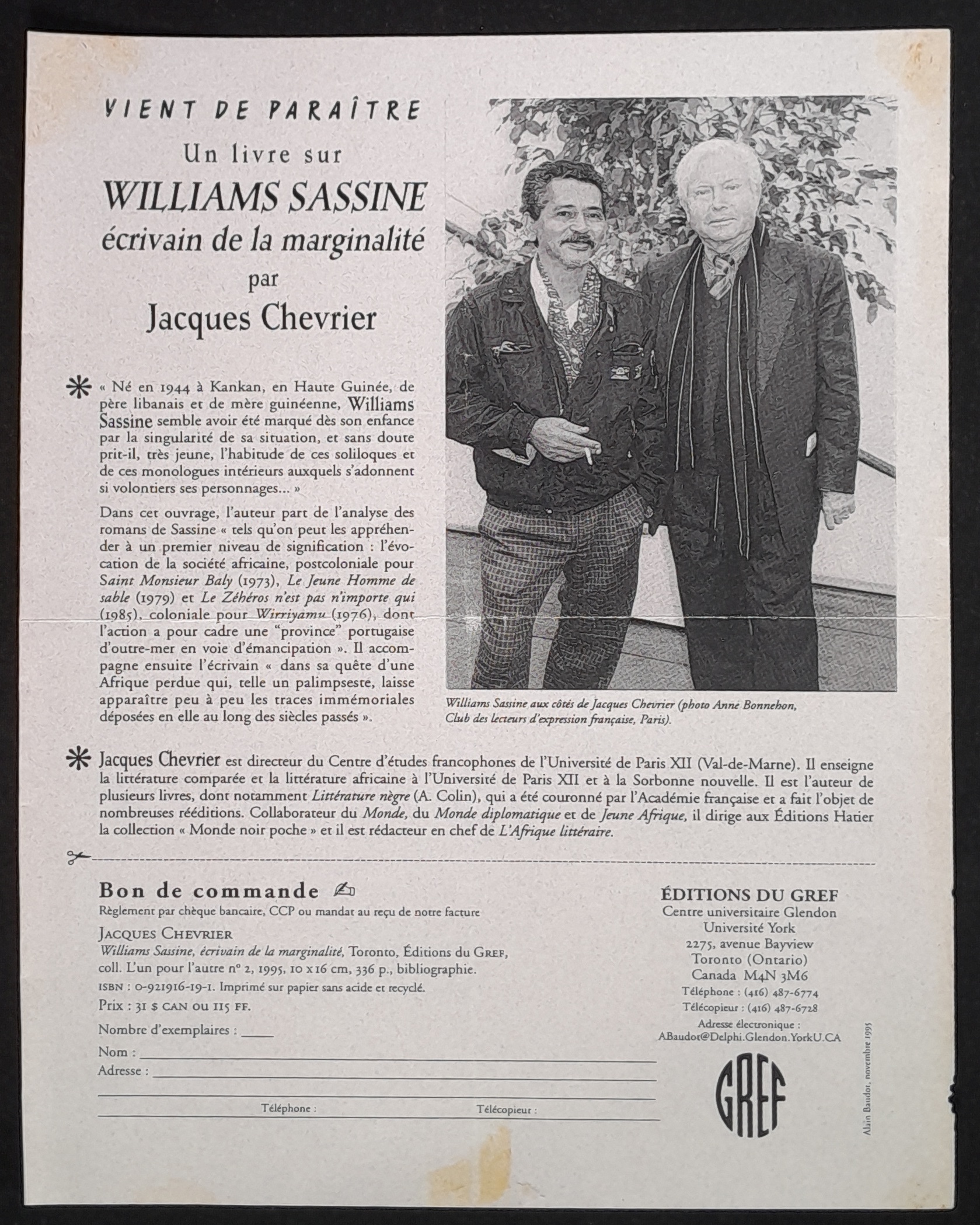 16.1.14 1995 Williams Sassine, e╠ücrivain de la marginalite╠ü.jpg