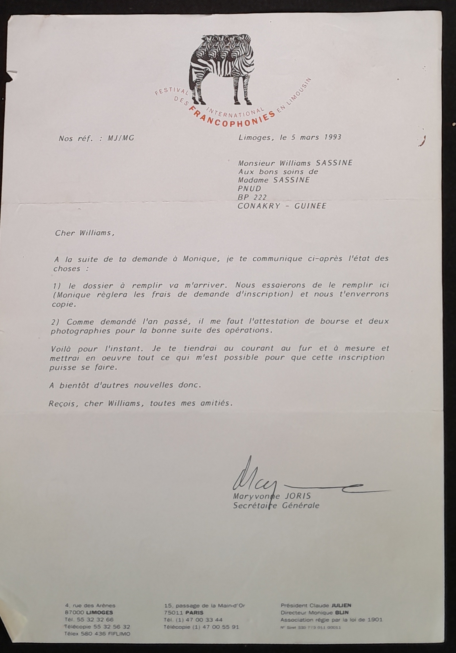 12. 1993 Maryvonne Joris (Francophonies) a╠Ç WS.jpg