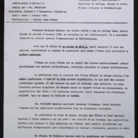 Décision du ministère de l&#039;éducation nationale nigérien : Rapport d&#039;inspection établi par Mr. Dupanloup
