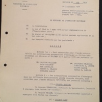 Décision du ministère de l&#039;éducation nationale nigérien : renouvellement et autorisation d&#039;enseigner pour l&#039;année 1971-1972. 