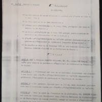 Décision ministérielle : agrément pour l&#039;exploitation d&#039;un vidéo-club