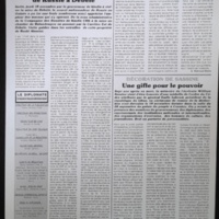 Décoration de Sassine, une gifle pour le pouvoir