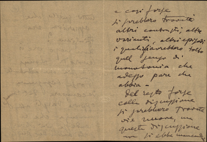 Lettre de Giacomo Puccini à Giulio Ricordi, 1907-4-11