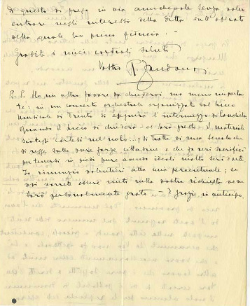 Lettre de Riccardo Zandonai à Editions Ricordi,  s.d.2