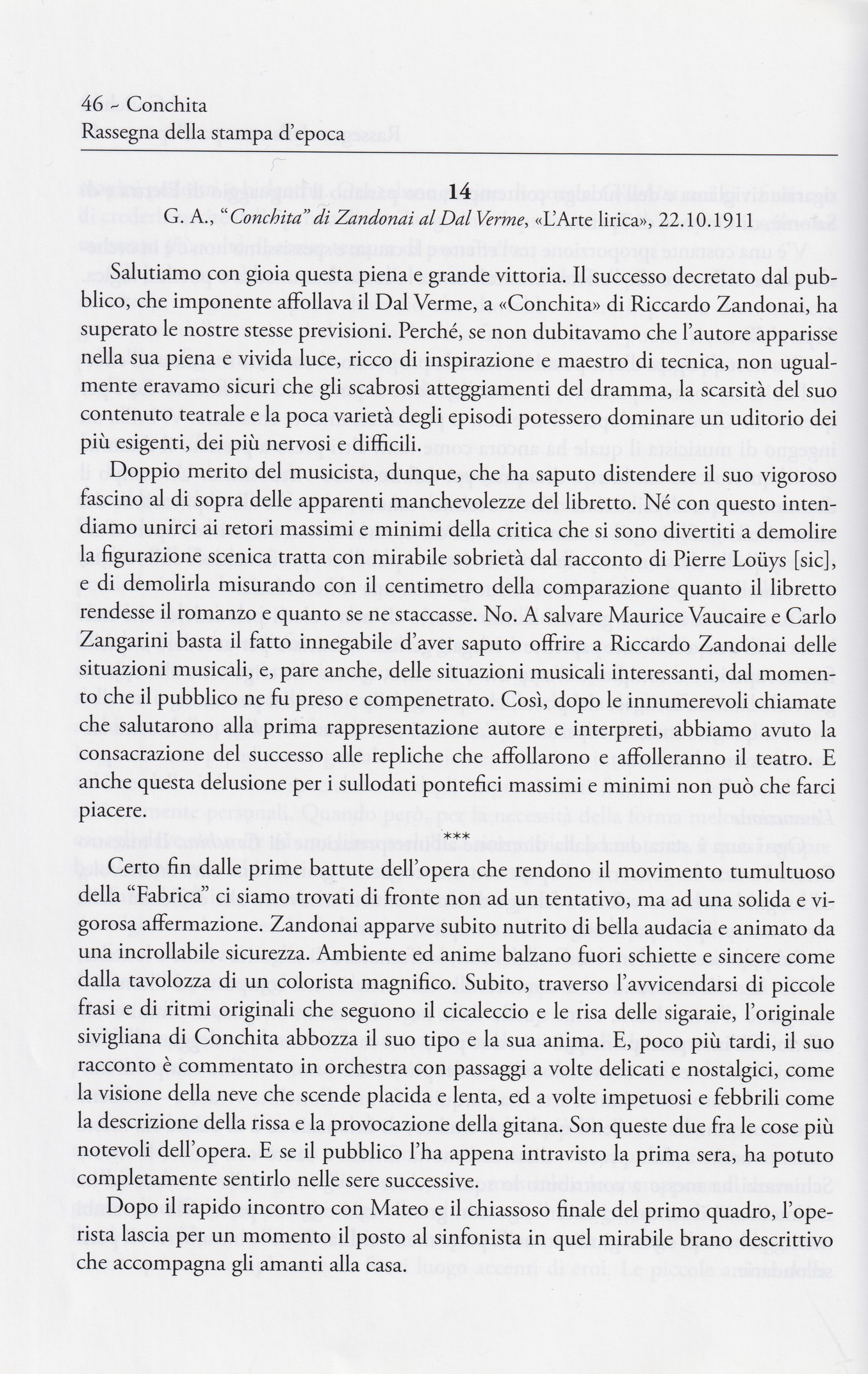 <em>"Conchita" di Zandonai al Dal Verme</em>