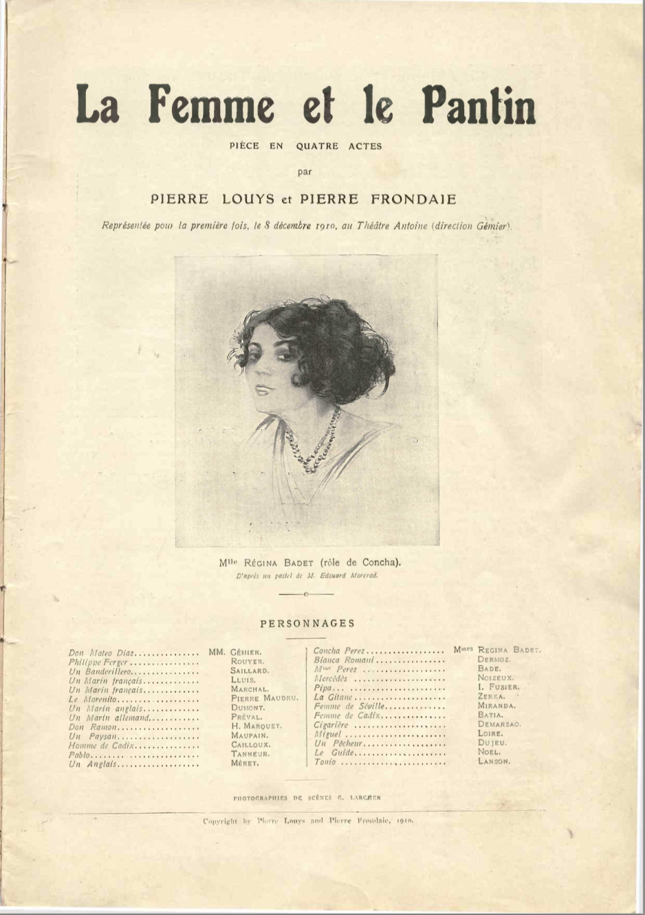 La Femme et le pantin
