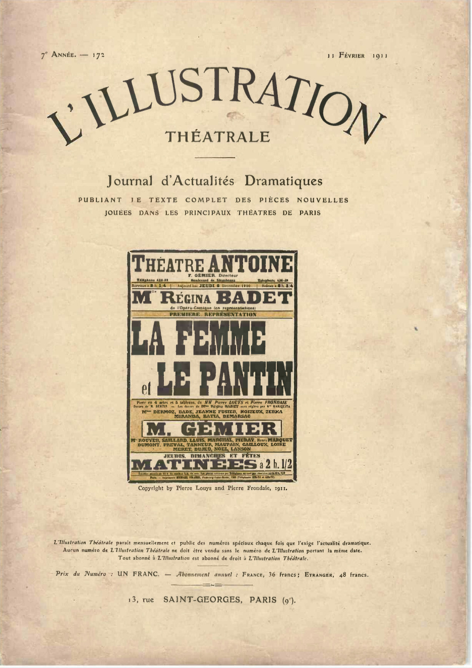 La Femme et le pantin