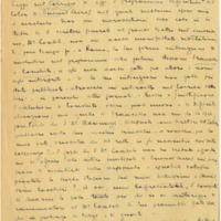 Lettre de Riccardo Zandonai aux Editions Ricordi, 1926-3-3