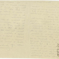 Lettre de Riccardo Zandonai à Carlo Clausetti, 1920-4-23