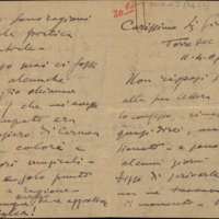 Lettre de Giacomo Puccini à Giulio Ricordi, 1907-4-11