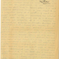 Lettre de Riccardo Zandonai aux Editions Ricordi, 1926-3-3