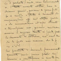 Lettre de Riccardo Zandonai à Giulio Ricordi, 1910-2-27