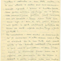 Lettre de Riccardo Zandonai aux Editions Ricordi, 1930-2-28